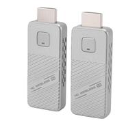 YUEHISY Trasmettitore e Ricevitore HDMI Wireless, Adattatore Display a Bassa Latenza 1080P 60Hz con Decodifica 4K, Mirroring dello Schermo Dual Band, Plug & Play