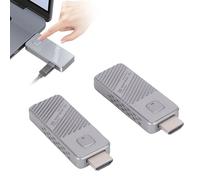 YUEHISY Trasmettitore e Ricevitore HDMI Wireless, Extender Audio Video HD da 4K a 1080P 60Hz a Bassa Latenza, Schermo Speculare o Esteso, Plug and Play