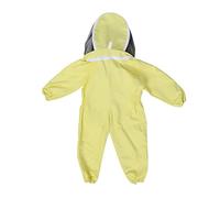 YUEHISY Tuta da Apicoltore per Bambini, Tuta Protettiva per Api per Bambini con da Apicoltore in Cotone, a Prova di Puntura d'ape per Visitatore della Fattoria, Completo Lavabile in Puro Cotone, (M)