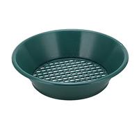 YUEHISY Vassoio per Setacciatura Dell'oro con Griglia Inferiore per Setacciatura Dell'oro, Ideale per i Principianti nel Settore Minerario, Diametro 13,8 Pollici