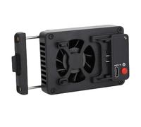 YUEHISY Ventola di Raffreddamento della Fotocamera, Raffreddamento a Semiconduttore con Display della Temperatura a LED, Batteria USB Tranquilla Alimentata per ZV A7 FX30, Serie R, X,