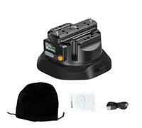 YUEHISY Ventosa per Fotocamera Elettronica, Supporto in Lega di Alluminio da 4,5 Pollici, Supporto a Ventosa in Metallo per Schermo Smart Display, per Video Fotocamera