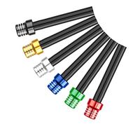 Yuehuabao 6 PCS Tappo del Serbatoio di Gas del Tubo Tappo per Carburante Tubo Sfiato Motocross Tubo di Sfiato Valvola di Sfiato Universale per Serbatoio, Moto, Dirt Bke, Fuoristrada (6 Colori)