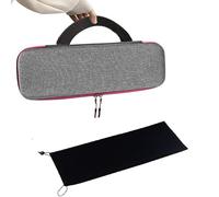 Yuehuamech custodia rigida da viaggio leggera in EVA protettiva compatibile con asciugacapelli Revlon One Step styler con custodia per spazzola ad aria calda