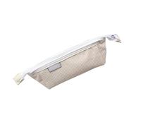 YUEHUINIAO Astuccio in velluto a coste, con ampio scomparto, multiuso, per penne e matite, borsa da viaggio per trucchi per studentesse, ragazze e donne