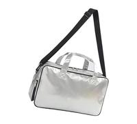 YUEHUINIAO Borsone da viaggio versatile con scomparto per scarpe e tasca bagnata, per donne e uomini, resistente all'acqua, per fitness e palestra, Argento, as the pic show