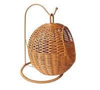 YUEHUINIAO Cesta per gatti in finto rattan, amaca da appendere per piccoli spazi, comoda cuccia per gatti di piccola taglia, per interni ed esterni