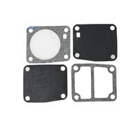 YueJay Kit Combinato di guarnizioni for carburatore e Carburante da 4 Pezzi Adatto for Motori fuoribordo 2T 6HP 8HP 9.9HP 15HP 6G1-24432