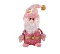 YUEKOPOU Accessori per Capelli Natalizi, Fermagli per Tende Christmas Felt GNOME Angel Reindeer Ornaments Multicolor 8.26 Inches Pack of 1 2 3 5 6(Santa Claus)