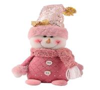 YUEKOPOU Accessori per Capelli Natalizi, Fermagli per Tende Christmas Felt GNOME Angel Reindeer Ornaments Multicolor 8.26 Inches Pack of 1 2 3 5 6(Snowman a)