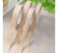 YUEKOPOU Bordatura dei bordi, carta da parati Peel Stick, Peel & Stick Wallpaper, 10M Long Wood Grain Wallpaper Border Removable Waterproof Bathroom Mirror Frame Sticker, 1-1.8Cm Wide,1.8cm