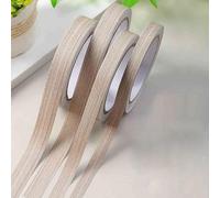 YUEKOPOU Bordatura dei bordi, carta da parati Peel Stick, Peel & Stick Wallpaper, 10M Long Wood Grain Wallpaper Border Removable Waterproof Bathroom Mirror Frame Sticker, 2-10Cm Wide,2.5cm