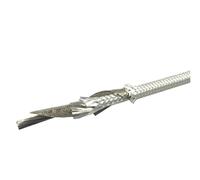 YUEKOPOU Cavo for alte temperature, cavo elettrico isolato in mica da 2 m, cavo di cablaggio resistente al calore(Pure Nickel,18 AWG 0.75mm)