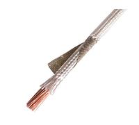 YUEKOPOU Cavo for alte temperature, cavo elettrico isolato in mica da 2 m, cavo di cablaggio resistente al calore(Pure Copper,17 AWG 1.0mm)