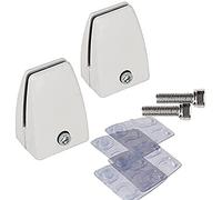 YUEKOPOU Clip per schermo da tavolo clamp on Desk pegboard, Baffle Fixed Screen Clip Office Partition Clip Fixed Clip Glass Screen Fixed Clip Alloy Screen Clip