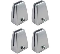 YUEKOPOU Clip per schermo da tavolo clamp on Desk pegboard, Partition Clamp Aluminum Alloy Baffle Fixing Clamp Office Partition Clamp Fixing Clamp Glass Screen Fixing Clamp Alloy Screen(30mm screws)