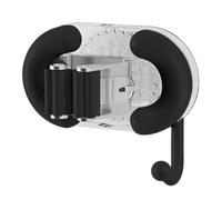 YUEKOPOU Heavy-Duty Suction Mop Holder - Wall Mounted Broom Holder with Strong Suction Cup for Home, Garage, and Garden Use
