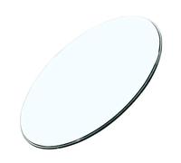 YUEKOPOU piano del tavolo da pranzo in vetro temperato.pian Round Tempered Glass Table Top for Coffee Tables - Shatterproof and Heat Resistant Clear Glass Surface(75CM(30INCH))