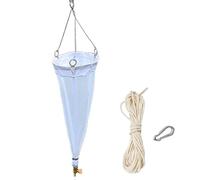 YUEKOPOU Plankton Net, Fine Mesh Plankton Tow Net, Lightweight Water Sample Capture Net for Collecting Phytoplankton, Protozoa and Rotifers in Freshwater Environments(13#)