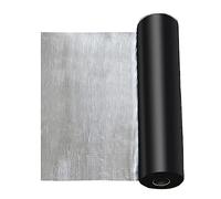 YUEKOPOU Ruban adhésif en aluminium, rouleau isolant autoco Membrana in alluminio impermeabile autoadesiva for riparazione di tetti, pareti e pavimenti, diverse dimensioni(1x10m)