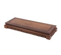 YUEKOPOU Sedile di Buddha rialzato, tavolo per l'offerta di Hand Carved Wooden Little Shrine Table - Small Altar Display Riser for Spiritual Practices, Wiccan, Witchcraft, and Buddhist Use(Xsmall)