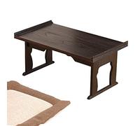 YUEKOPOU Sedile di Buddha rialzato, tavolo per l'offerta di Japanese Style Little Shrine Table - Small Wooden Altar for Spiritual Decor, Low Chabudai Desk for Floor Sitting Decoration
