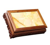 YUEKOPOU Sedile di Buddha rialzato, tavolo per l'offerta di Small Altar Table - Japanese Style Little Shrine Table for Spiritual Practices, Tea Ceremonies, and Home Decor(38.5 X 27.5 X 9 Cm)