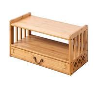 YUEKOPOU Sedile di Buddha rialzato, tavolo per l'offerta di Small Altar Table - Little Shrine Table for Spiritual Practices, Buddhist Worship, and Displaying Jars, Plants, and Books