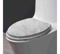 YUEKOPOU Sedile per WC, Sedile per WC a Chiusura rallentat Slow Close Resin Toilet Seat Multicolor 44x36.5cm(Style-10)