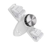 YUEKOPOU Suction Cup Mop Holder | Broom Mop Hanger - Tool Organizer for Bathroom, Kitchen, Garden Storage(White)