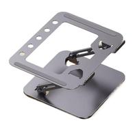 YUEKOPOU Supporto per laptop, Steel Laptop Stand With Ventilated Cooling Foldable For Laptops Up To 17 inches