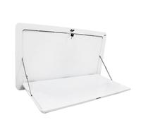YUEKOPOU Tavolo pieghevole per camper, scrivania a muro con Lockable RV Dinette Foldable Table
