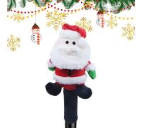 Yuemeuy Copricapi per Mazze da Golf - Copri Fairway Wood con Albero di Natale,Sportivi Protettivi per Ibridi Legni da Fairway | Pratica Giornaliera Ibridi Green Driving Range Putt