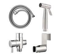 Yuemeuy Doccia Per Bidet - Doccetta Manuale per Igiene Intima Femminile,Doccetta Igienica Autopulente Con Pressione Regolabile Accessori Bagno Per Casa E Lavaggio Del Bambino