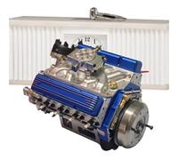 Yuemeuy Modello Motore | Modelli Motori V8 Da Esposizione,Giocattolo Educativo Scientifico Per Ragazzi E Adulti