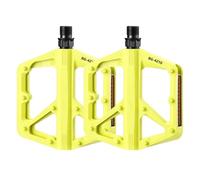 Yuemeuy Pedali Mountain Bike | Pedali Ciclismo Larghe e Piatte - Accessori Leggeri E Antiscivolo Con Strisce Riflettenti Per Ciclisti Uomini E Donne Per Pendolarismo, Città, Uso Interno, Esercizio