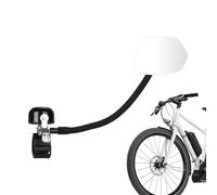 Yuemeuy Specchi Per Bici Da Manubrio | Specchietto 2 in 1 per Manubrio Bicicletta | Accessorio Ciclismo Regolabile 360 Gradi Con Campana Visuale Sicura Per Percorsi Montani