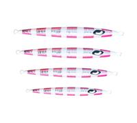 Yuemxixi Kit di Esche Artificiali da,4 Esche Luminose al Buio con Amo | Set per Esca da - per Pesce Gatto Acque Salate Dolci Barca Crappie Walleye Uomini Adolescenti