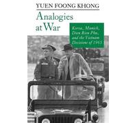 Yuen Foong Khong Analogies at War (Tascabile)