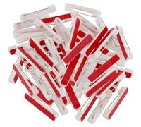 YUENPUN 300 spille di sicurezza autoadesive, 3,7 cm, in plastica, con retro adesivo, per artigianato, badge identificativi, targhette, spille