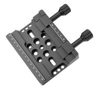 YUEOCT Telescopio 2 in 1 con morsetto a coda di rondine, base di montaggio per piastra Losmandy Vixen Style Rail Bar Adapter Astronomia OTA Staffa Treppiede Testa Equatoriale - Supporto montaggio a