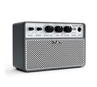 Yuer BA-10Pro, amplificatore portatile per chitarra acustica da 10 W, ricaricabile, con effetti di ritardo e riverbero, supporta microfono dinamico da 6,35 mm, taglio vocale, registrazione OTG e