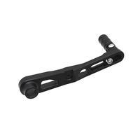 YUERBNC B40C-Leva del cambio regolabile ingrandita for modifica moto for XL750 Transalp 2023- Leva del cambio(Silver Black)