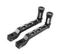 YUERBNC Leva del cambio for moto, pedane, manopole for modelli Touring Softail Custom Trike, lega di alluminio CNC(Black)