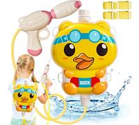 Yueser Pistola ad Acqua, Pistola Acqua 1200ml Pistole ad Acqua Potenti Fucile ad Acqua Pistola Giocattolo per Bambini Fucili ad Acqua Water Gun Pistola d'Acqua Pistole Giocattolo con Zaino Anatra