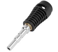 YUET Adattatore per idropulitrice Nilfisk-Alto, Nilfisk, KEW, Alto, Wap e Kränzle a Karcher, ugello a collegamento rapido, adattatore per accessori Kärcher, nero