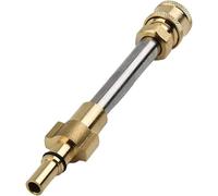 YUET Adattatore per idropulitrice per Bosch AQT Black & Decker | 1/4" Quick Connect Accessori per idropulitrice Lancia di Prolunga Spary Wand Coppia, Adattatore per Lancia in Schiuma di Neve