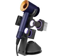 YUET Supporto per Asciugacapelli, in Lega di Alluminio, Supporto per Presa di Corrente, Organizer da Bagno, Strumenti per la Cura del Bagno, Supporto Magnetico