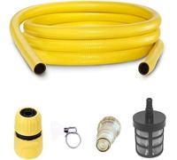 YUET Tubo di Aspirazione per Idropulitrice 10M con Attacco Rapido e Filtro Accessorio per Karcher K2 K3 K4 K5 K6 K7 & Bosch AQT Series ad Alta Pressione Lavaggio