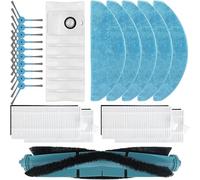 YUETTYY 17/26pcs Parti di Ricambio Aspirapolvere, Filtro Spazzola Laterale Principale Sacchetto di Polvere Mop Panno Kit Per Conga 7490 Immortal Home X-Treme Per Conga 8290 Immortal Ultra Power